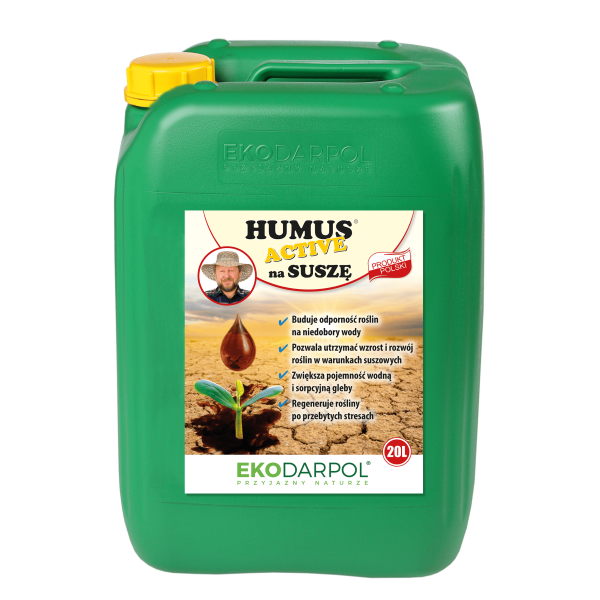 HUMUS AKTIVE 5 L Mikroorganizmy zawiera kwasy humusowe