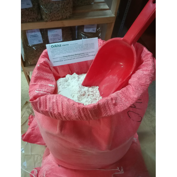 Samopsza eko uprawa mąka biała worek 15 kg  super cena
