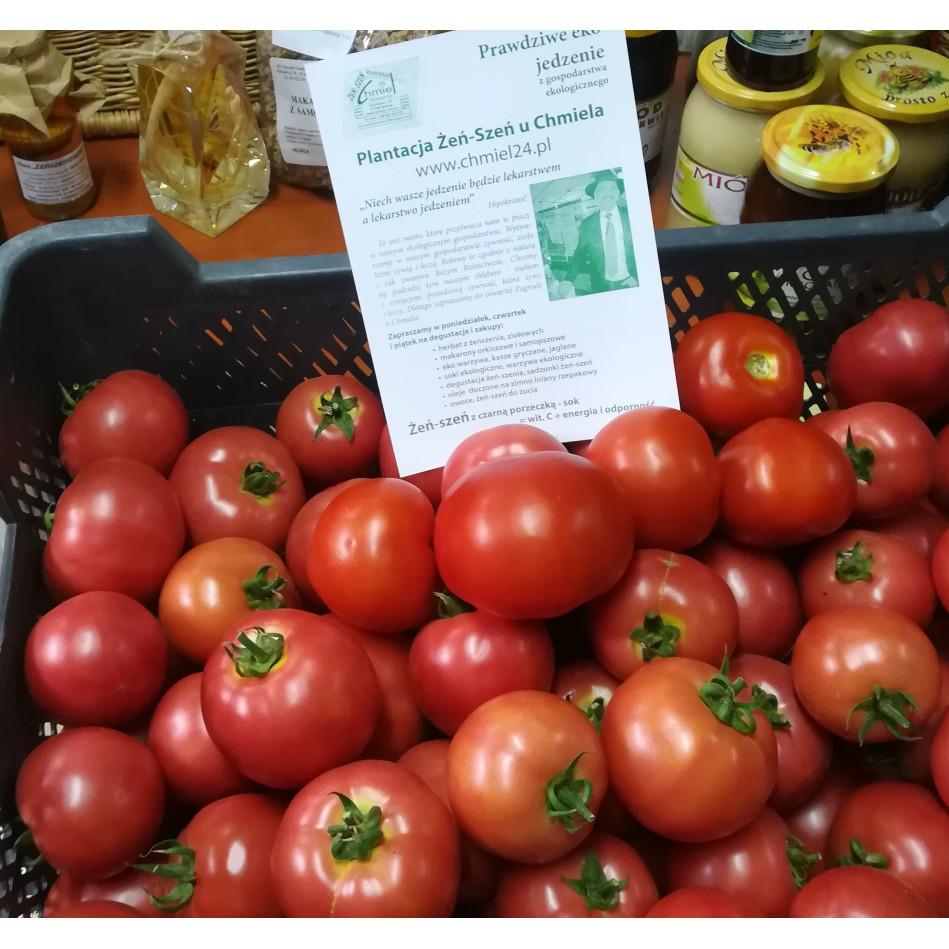 pomidory  z eko  uprawy...